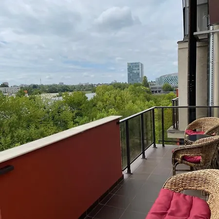 Sunny Two Apartment, Baneasa, Petrom City, Free Wi-fi And Underground Parking Bukareszt