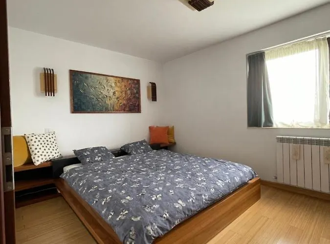 Sunny Two Apartment, Baneasa, Petrom City, Free Wi-fi And Underground Parking *